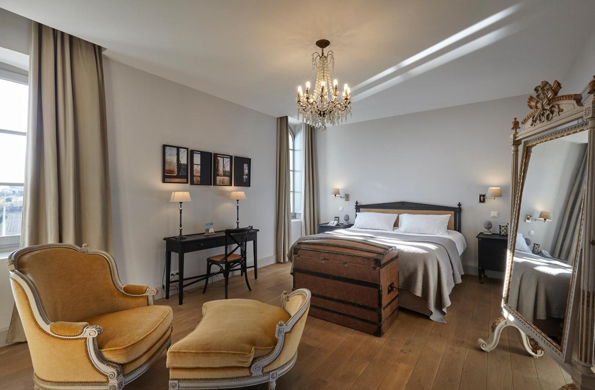 Chateau St Pierre De Serjac Puissalicon Kamer foto