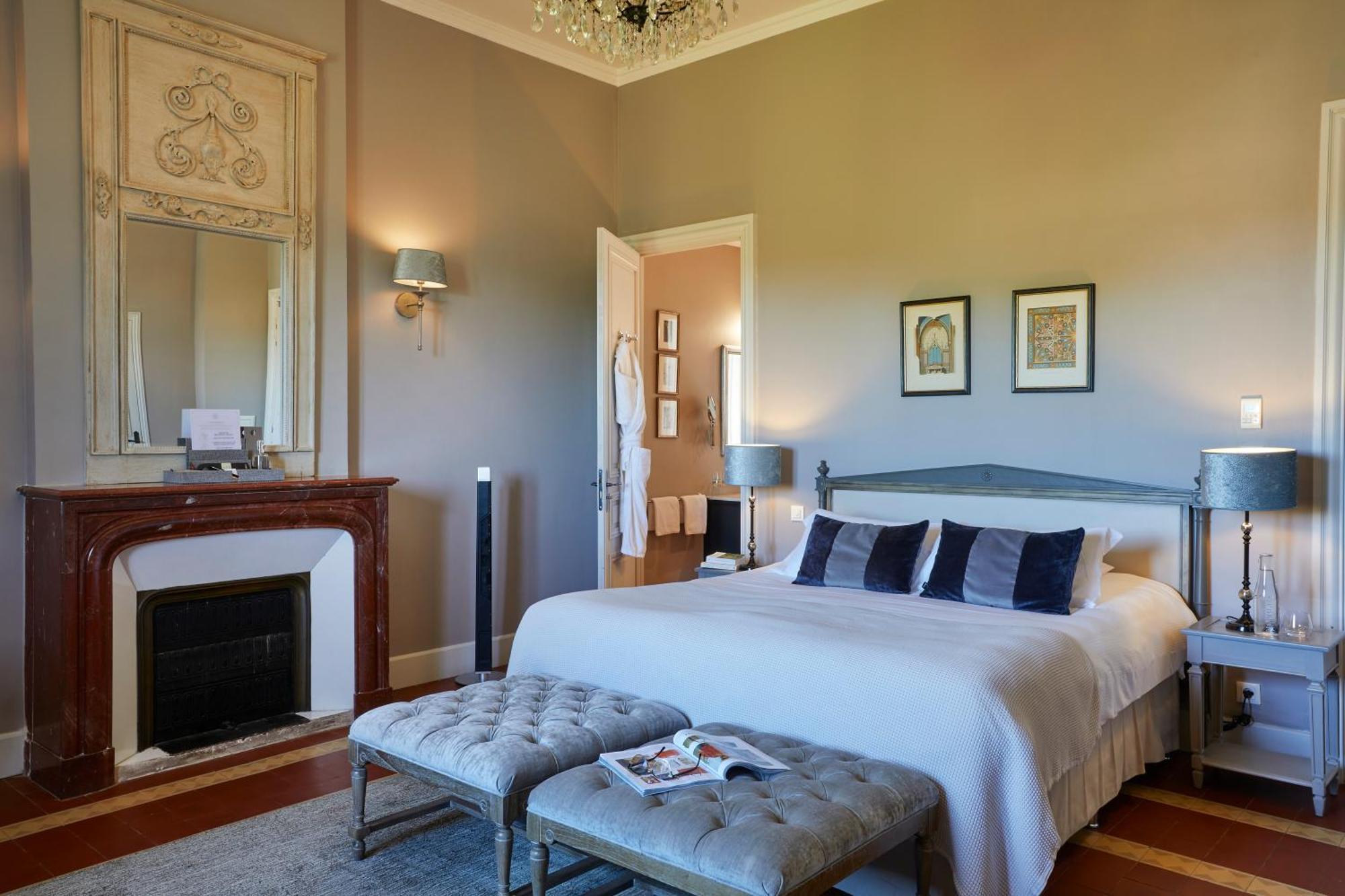 Chateau St Pierre De Serjac Puissalicon Kamer foto