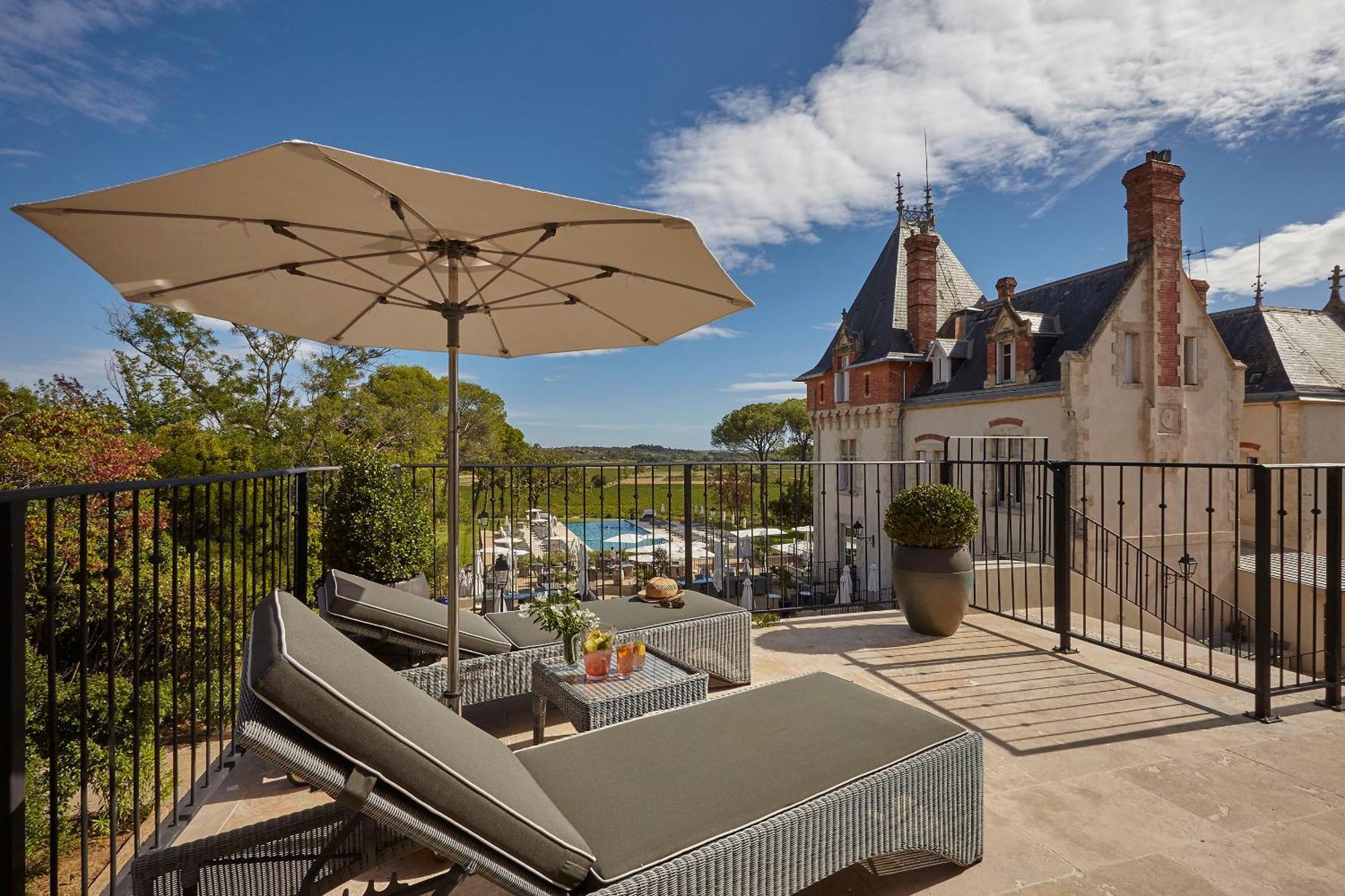 Chateau St Pierre De Serjac Puissalicon Kamer foto
