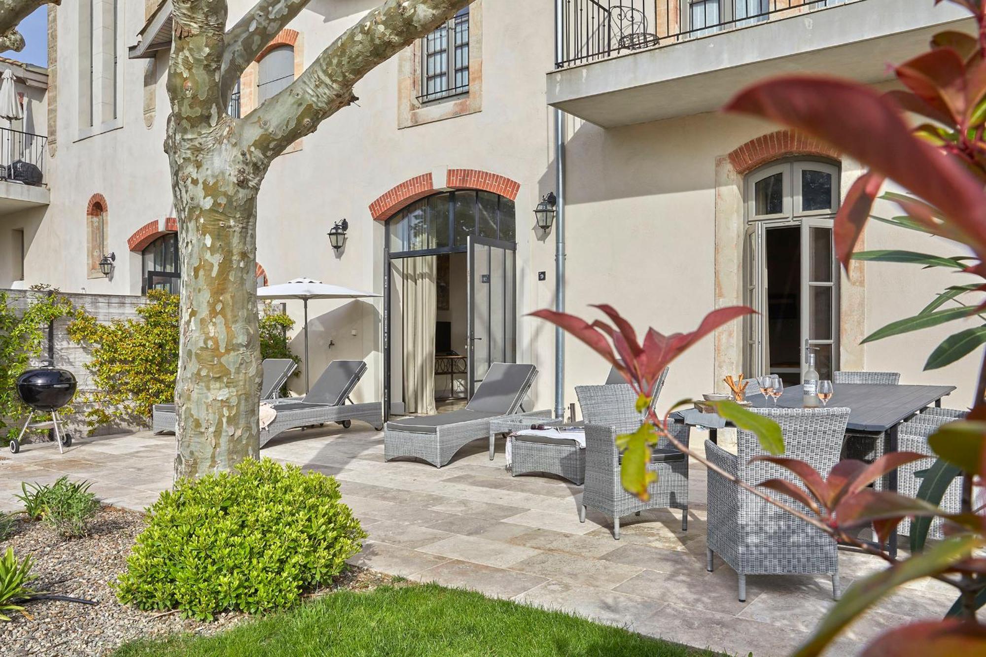 Chateau St Pierre De Serjac Puissalicon Kamer foto